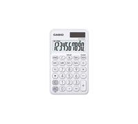Calculatrice de poche Casio SL-310UC blanc solaire, à pile(s)