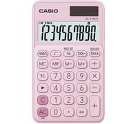 Casio SL-310UC - Calculatrice de poche - 10 chiffres - panneau solaire, pile - rose