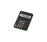 Casio Calculatrice de bureau DX-12B - Double alimentation, 12 chiffres - Noir