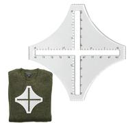 Calculatrice de tricot - Règle de densité pour tricot, règle de pour usage domestique, broderie, conception de vêtements, enseignement
