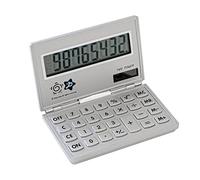Calculatrice de Voyage compacte nostalgique, Conception à économie d ' énergie, Affichage Clair pour Une Solution mathématique Rapide, Calculatrice Abs Portable