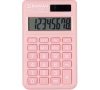 Calculatrice Donau Tech/K-DT2082-12 Fonction Racine carrée à 8 Chiffres / 97 x 60 x 10 mm/Couleur : Morela/Calculatrice avec écran à 8 Chiffres/Design Compact