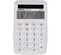 Calculatrice Eco Mj 455 Calculatrice Solaire Avec Écran À 8 Chiffres Calculatrice Durable En Plastique Recyclé Fonctions Standard Pour Le Bureau, L'École Récompense Blue Engel Blan[Z447]