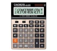 Calculatrice Électronique 14 Chiffres Compacte et Ergonomique pour Bureau et
