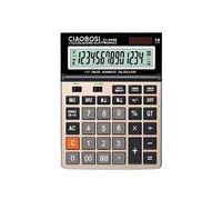 Calculatrice Électronique 14 Chiffres Compacte et Ergonomique pour Bureau et