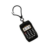 Calculatrice électronique multifonctionnelle légère chaîne créative affichage numérique adaptateur école chaîne étudiant porte-clés calculatrice