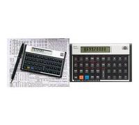 Calculatrice financière - HP - 12c Platinum - Écran LCD - 130 fonctions - Mémoire 20 flux