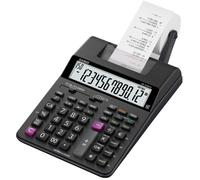Casio HR-150 RCE Calculatrice imprimante noir Ecran: 12 à pile(s), sur secteur (en option) (l x H x P) 165 x 65 x 295 m