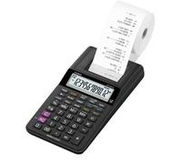 Casio Calculatrice imprimante HR-8RCE-BK Noir – Écran 12, Piles/secteur (en option) 102x42x209 mm