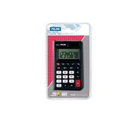 Calculatrice Milán avec étuis noir 10x7