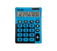 Calculatrice Milan DUO 14,5 x 10,6 x 2,1 cm Bleu