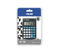 MILAN Calculatrice de poche Nata 8 chiffres Noir Étui PVC