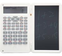 Calculatrice Portable Avec Bloc-Notes, Calculatrice Scientifique À Écran Lcd À 10 Chiffres Avec Tablette D'Écriture Effaçable, Calculatrices De Bureau De Base Silencieuses Pour[Z1289]