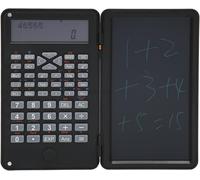 Calculatrice Portable Avec Bloc-Notes, Calculatrice Scientifique À Écran Lcd À 10 Chiffres Avec Tablette D'Écriture Effaçable, Calculatrices De Bureau De Base Silencieuses Pour[Z1291]