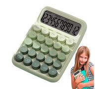 Calculatrice pour - Calculatrice mécanique | Calculatrice de Bureau Mignonne antidérapante avec Touches de Clavier, Outil d'apprentissage des mathématiques pour Une Utilisation à la Maison, à