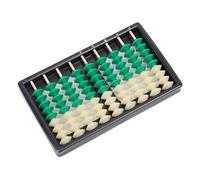 Calculatrice professionnelle Abacus à 9 chiffres 9 perles portable ABS Abacus 9 colonnes Jouet éducatif pour enfants Outil de comptage des mathématiques pour étudiants