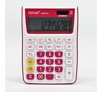 Calculatrice Rebell, RE-SDC912PK BX, pink, table, 12-digit