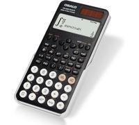 Calculatrice Scientifique 252 Fonctions 2 Lignes avec Couverture coulissante pour élèves du secondaire (OS 82ES 2e édition)