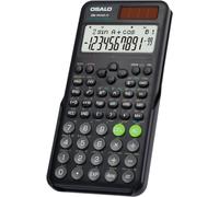 Calculatrice Scientifique 401,Fonction 10 + 2 Chiffres,écran Solaire et Batterie,étui de Protection pour l'école,Noir (OS 991MS 2nd Edition)