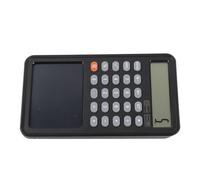 Calculatrice scientifique à affichage LCD 12 chiffres avec bloc-notes et touches muettes