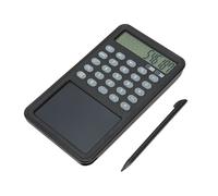 Calculatrice scientifique avec bloc-notes Calculatrice à écran LCD à 12 chiffres pour étudiant enseignant bureau lycée noir