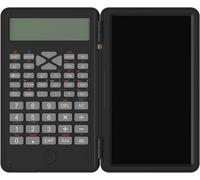 Calculatrice Scientifique Avec Tablette D'Écriture, Examen De Bureau, Comptabilité, Bloc-Notes Multifonction, Format De Poche, Pour Collège Et Collège Noir[Z977]