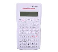 Calculatrice Scientifique, Calculatrice de Bureau à 12 Chiffres, 240 Fonctions, Calculatrice Multifonction pour étudiants à Grand écran avec Couverture Rigide Coulissante (White)