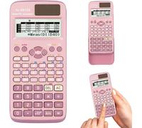 Calculatrice Scientifique, Calculatrice D'Ingénierie, Calculatrice De Mathématiques Avec 552 Fonctions, Affichage 10 + 2 Chiffres, Pour Université, Ingénierie, Collège, Bureau, Enseignement,[Z1063]