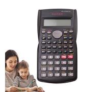 Calculatrice scientifique, calculatrice d'ingénierie professionnelle à 12 chiffres 2 lignes, calculatrice scientifique avec 240 fonctions, calculatrice mathématique grand écran pour école, université