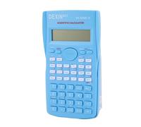 Calculatrice Scientifique, Calculatrices 12 Bits avec Couverture Rigide Coulissante, Calculatrice Mathématique à Grand écran 240 Fonctions, pour élèves de L'école Primaire à (Blue)