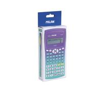 Calculatrice scientifique - Collège et lycée - 240 fonctions - Violet/Vert - Milan