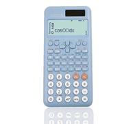 Calculatrice Scientifique Compatible avec FC-991ES Plus-2ème Édition avec 417 Fonctions pour Fournitures de Rentrée Scolaire,Étudiants,Enseignants,Affaires,Bureau,Maison,Bleu