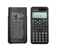 Calculatrice Scientifique Compatible avec FC-991ES Plus-2ème Édition avec 417 Fonctions pour Fournitures de Rentrée Scolaire,étudiants,Enseignants,Affaires,Bureau,Maison,Noir