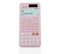 Calculatrice Scientifique Compatible avec FC-991ES Plus-2ème Édition avec 417 Fonctions pour Fournitures de Rentrée Scolaire,Étudiants,Enseignants,Affaires,Bureau,Maison,Rose