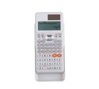 Calculatrice Scientifique de 552 Fonctions, Couvercle de Protection, Panneau Solaire, Batterie 1 x LR44, Dimensions 16,5 x 8 x 1,5 cm, écran de 192 x 63 Pixels, Couleur Blanche