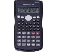 Calculatrice scientifique Deux lignes de fraction d'affichage Calcul Arrêt automatique Fonction 12 bits pour les élèves Bleu foncé (en