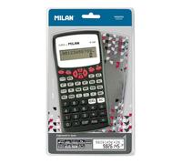 MILAN Calculatrice scientifique 159110RBL – 240 fonctions – Rouge – Blister