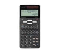 Sharp Calculatrice scientifique EL-W531 TG WriteView Écran LCD Entrée D.A.L Solaire/Piles Noir