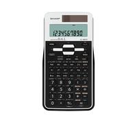 Sharp EL506TSBWH calculatrice Poche Calculatrice scientifique Noir, Blanc