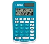 Calculatrice scientifique - TEXAS INSTRUMENTS - TI-106 II Solaire - Bleu