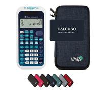 Calculatrice Scientifique Texas Instruments TI-Collège Plus Solaire + Housse de Protection Bleue + Garantie 5 Ans