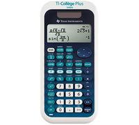 Texas Instruments TI College Plus calculatrice Poche Calculatrice scientifique Noir, Bleu, Blanc