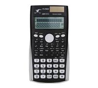 Calculatrice Scientifique TY 290ES D avec 240 Fonctions intégrées et écran LCD Double Ligne, Calculatrice mathématique alimentée par Piles solaires et AAA avec Couvercle de