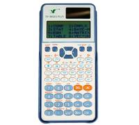 Calculatrice Scientifique TY 991ES avec 417 Fonctions, écran matriciel HD 96 x 31, Affichage Naturel pour la Saisie de Formule, Double Alimentation Solaire et Batterie, Couvercle (Bleue)