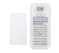 Calculatrice Scientifique Wohpnle, 240 Fonctions Calculatrice de Bureau Double Row Affichage numérique Batterie Fonctionnelle pour la Fraction d'algèbre mathématique Non Graphique