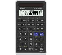 Calculatrice scolaire Casio FX-82SOLARII solaire noir Ecran: 10 pouces (l x H x P) 71 x 10 x 134 mm