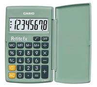 Casio Calculatrice de poche Petit-FX LC-401LV, 8 chiffres, pile, vert