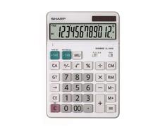 Calculatrice Sharp, EL 320W, white, table, 12-digit