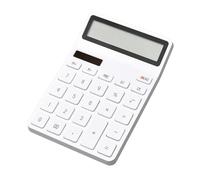 Calculatrice solaire à 12 chiffres, batterie et alimentation solaire, commutation automatique pour le budget et les calculs rapides, calculatrice grand écran