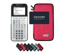 CALCUSO Ensemble de Base Rose avec Calculatrice Graphique TI-83 Premium CE Python